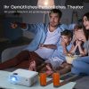 APEMAN LC550  Projektor – 6000 lumen, 1080P támogatás, akár 200" képméret