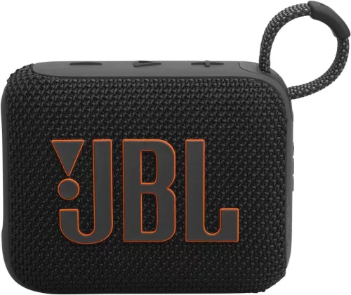 JBL Go 4 Hordozható Bluetooth Hangszóró, Mono, JBL Pro Sound, Erőteljes Basszus, 4,2 W, IP67, PlaytimeBoost, 7 Óra Üzemidő, Fekete