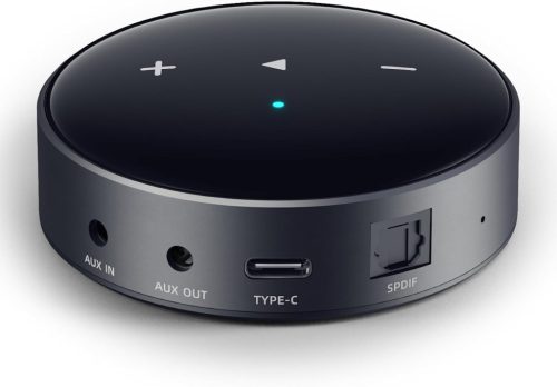 WiiM Mini AirPlay 2 Vezeték nélküli Audió Streamer, Fekete