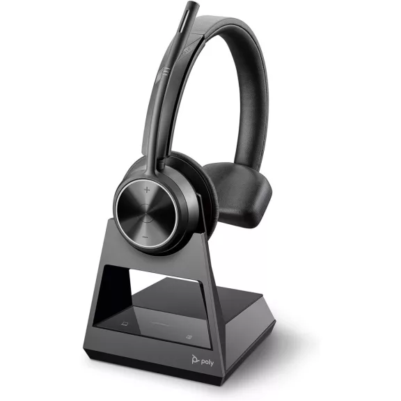 Plantronics Poly Savi 7310 Ultra-Biztonságos Vezeték Nélküli DECT Fejhallgató, Zajszűrő Mikrofonnal, Fekete Plantronics Poly Savi 7310 Ultra-Biztonságos Vezeték Nélküli DECT Fejhallgató, Zajszűrő Mikrofonnal, Fekete