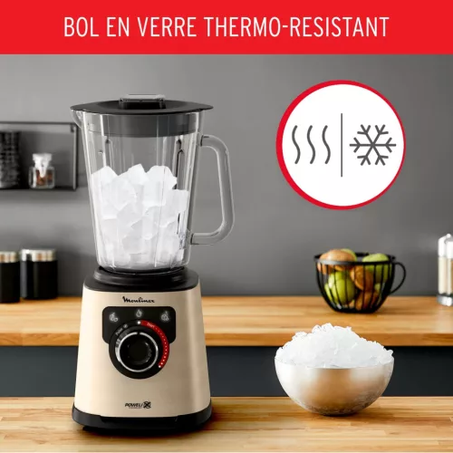 Moulinex PerfectMix+ Turmixgép 1200W 2L Fekete