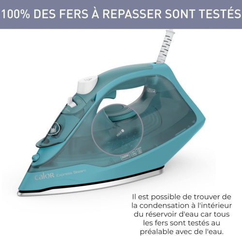 Calor Express Gőzölő Vasaló, 2400 W, Folyamatos Gőzkibocsátás, Kerámia Talp