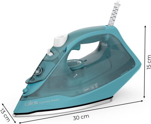Calor Express Gőzölő Vasaló, 2400 W, Folyamatos Gőzkibocsátás, Kerámia Talp