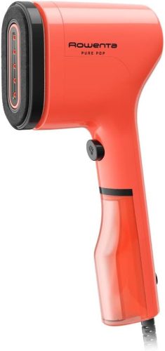 Rowenta PurePop Kézi Ruhagőzölő - 1150W, 15 másodperces felmelegedés, 2.3 oz tartály, piros