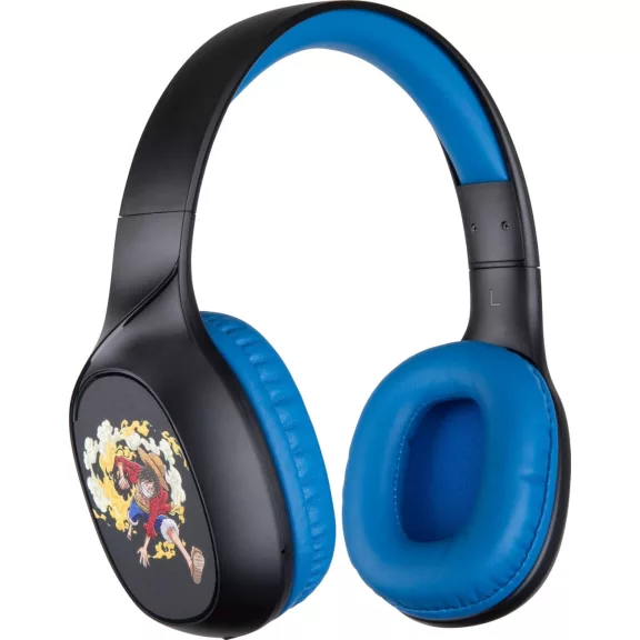 Konix One Piece Vezeték Nélküli Bluetooth 5.3 Fejhallgató, 30 Óra Zenelejátszás, 3,5 mm Jack Kábel, 40 mm Hangszórók, Luffy Motívum Konix One Piece Vezeték Nélküli Bluetooth 5.3 Fejhallgató, 30 Óra Zenelejátszás, 3,5 mm Jack Kábel, 40 mm Hangszórók, Luffy Motívum