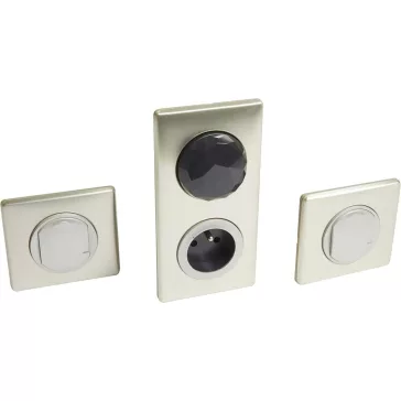   Legrand Céliane Netatmo LEG67691 Okos Otthon Kezdőkészlet, Wi-Fi 2,4 GHz, Univerzális Dimmer 2 × 400 VA, IP66, Mechanikus Nyomókapcsoló