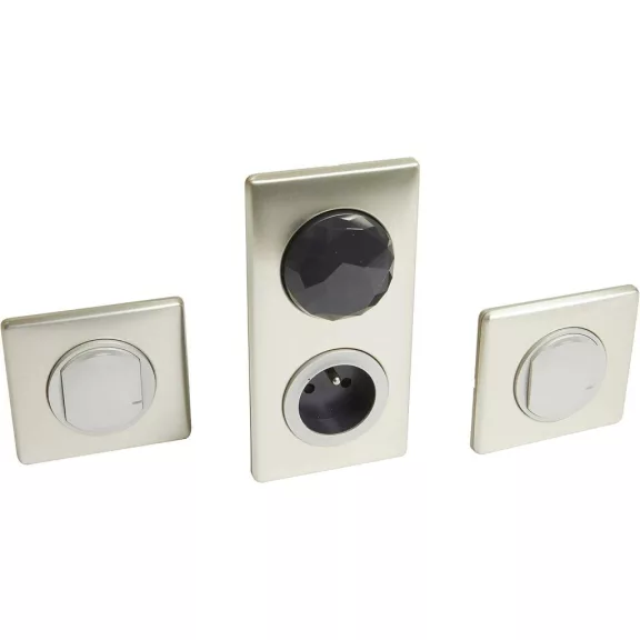 Legrand Céliane Netatmo LEG67691 Okos Otthon Kezdőkészlet, Wi-Fi 2,4 GHz, Univerzális Dimmer 2 × 400 VA, IP66, Mechanikus Nyomókapcsoló