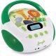 mooov Ocean Gyermek CD/MP3 Lejátszó USB-vel, 6W, Zöld/Fehér