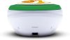 mooov Ocean Gyermek CD/MP3 Lejátszó USB-vel, 6W, Zöld/Fehér