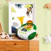 mooov Ocean Gyermek CD/MP3 Lejátszó USB-vel, 6W, Zöld/Fehér