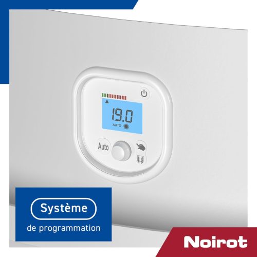 Noirot Anuri Törölköző Radiátor, 1200W, Falra Szerelhető, Kényelmes Használat, Fehér Szín, Integrált Ventilátor, Porvédő Szűrő, 4-8 m² Területre