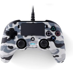 Nacon Camo Grey Vezetékes Kompakt Kontroller PS4-hez
