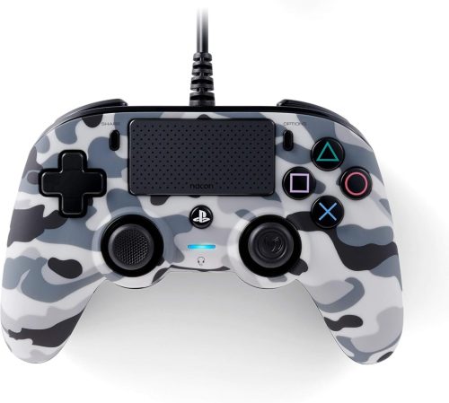 Nacon Camo Grey Vezetékes Kompakt Kontroller PS4-hez