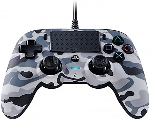 Nacon Camo Grey Vezetékes Kompakt Kontroller PS4-hez