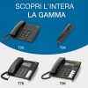 Alcatel T06 Vezetékes Telefon - Fekete