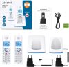 Alcatel F530 Duo Vezeték nélküli Telefonkészlet, Kék-Fehér, 8 óra beszélgetési idővel