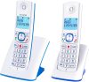 Alcatel F530 Duo Vezeték nélküli Telefonkészlet, Kék-Fehér, 8 óra beszélgetési idővel
