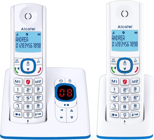Alcatel F530 Voice Duo vezeték nélküli telefon válaszrögzítővel és két kézibeszélővel