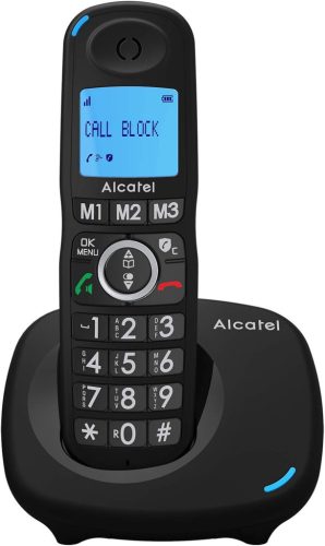 Alcatel Dect XL535 Fekete Vezeték nélküli Telefon