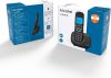 Alcatel XL595 vezeték nélküli DECT telefon nagy kijelzővel és hangerőszabályzóval