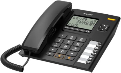Alcatel T78 vezetékes telefon nagy kijelzővel és hívásblokkolóval