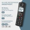 Alcatel F530 Voice Duo vezeték nélküli telefon nagy kijelzővel és üzenetrögzítővel