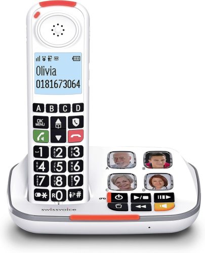 Swissvoice Xtra 2355 vezeték nélküli nagy gombos telefon időseknek