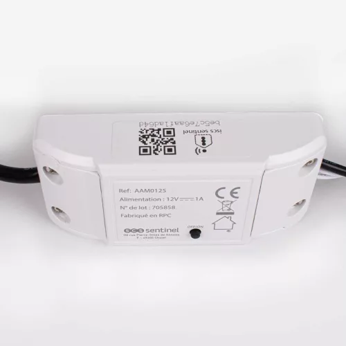 SCS Sentinel AAM0125 WifiGate Vevőmodul Kapuhoz És Garázskapuhoz, 802.11b/g/n Wi-Fi, 2412–2480 MHz, 12 V DC Táplálás, Fehér