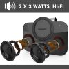 VeoPulse B-PRO 2B Autós Bluetooth Hangszóró, 6W Hi-Fi