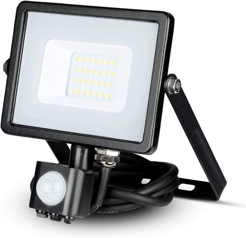 V-TAC Samsung 20 W LED fényszóró mozgásérzékelővel és alkonykapcsolóval