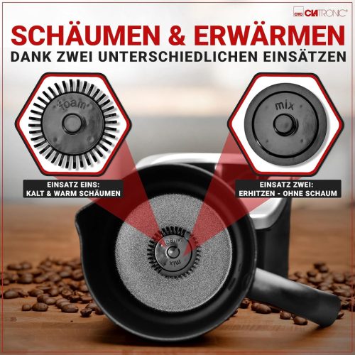 Clatronic MS 3326 Tejhabosító Fekete