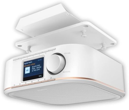 Hama DR350 Fehér DAB Digitális Rádió 5W