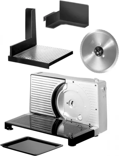 Unold Kompakt Szeletelőgép, 100 W, Ezüst/Antracit