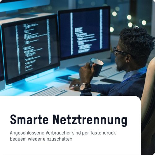 ANSMANN AES3.2 Energiatakarékos Tápegység Adapter 230V, 180 cm Kábel, 0 W Standby