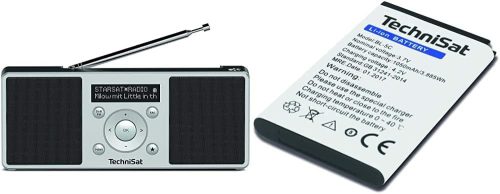 TechniSat Digitradio 1 S hordozható sztereó DAB rádió 3.7 V 1050 mAh akkumulátorral