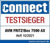 FRITZ!Box 7590 AX Wi-Fi 6 Router 2400/1200 Mbps