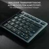 CHERRY KW 7100 MINI BT Vezeték Nélküli Billentyűzet, Multi 3 Bluetooth Csatornával, Rózsaszín, Német kiosztás