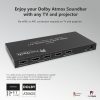 FeinTech VAX04101A HDMI eARC Pass Switch 4x1 4K 60Hz Dolby Atmos