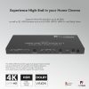 FeinTech VAX04101A HDMI eARC Pass Switch 4x1 4K 60Hz Dolby Atmos