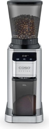 CASO BaristaChef Inox Kávédaráló - 48 Fokozatú, 150 W, 250 g Kapacitás