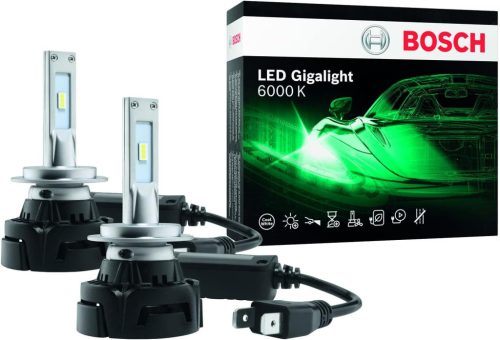 Bosch H7 LED Gigalight 12V 30W Autós Fényszóró Izzó Készlet