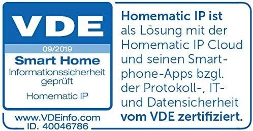 Homematic IP 151363A0 HmIP-SWDM Ablakérintkező Smart 10.2x2.5x1.8 cm