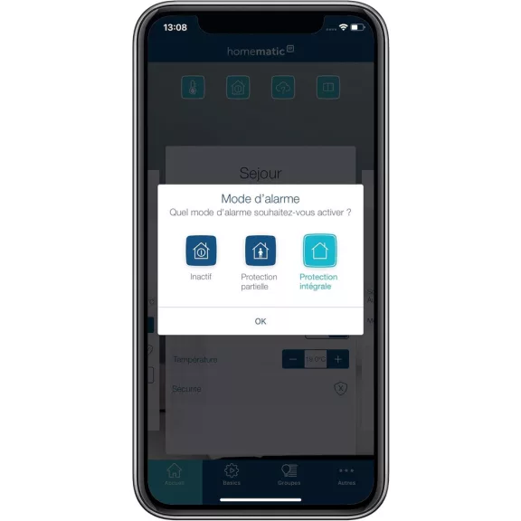 Homematic IP 151363A0 HmIP-SWDM Ablakérintkező Smart 10.2x2.5x1.8 cm