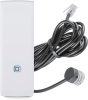 Homematic IP Smart Home Digitális Villanyóra Interfész, 10.9x3.9 cm, Fekete, Alumínium