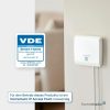 Homematic IP Smart Home Digitális Villanyóra Interfész, 10.9x3.9 cm, Fekete, Alumínium