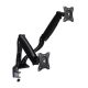 SAVONGA Lumi LDT09-C024 Dual Monitor Asztali Állvány 13-27 col