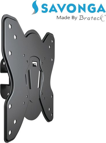 Savonga WH070N Fali Tv Konzol, 17–42 Col, Vesa 75x75 100x100 200x100 200x200, Dönthető, Forgatható, 25 kg Teherbírás, Acél, Fekete