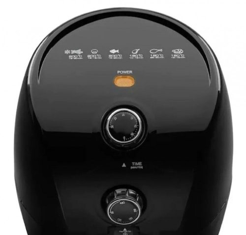 Medion 900W Forrólevegős sütő fekete