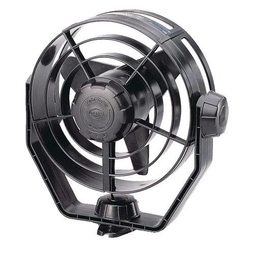 HELLA 12V Kétszintes Turbó Ventilátor LED világítással