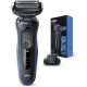 Braun Series 5 Elektromos Borotva Precíziós Trimmerrel, Vízálló, Kék